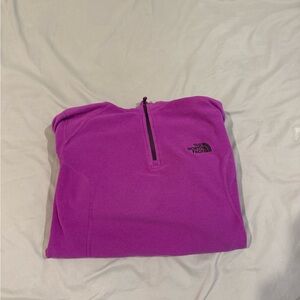 The North Face Vibrant Purple Fleece Pullover